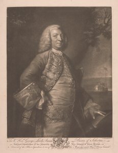 A helyes, tisztelt George Lord Anson alkotó: James McArdell