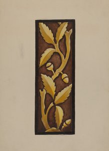 Festett üveg - Tengerésztemplom, c. 1937. alkotó: James McLellan