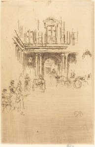 A Palais Royal sarka alkotó: James Abbott McNeill Whistler