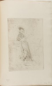 Egy hölgy az ablakban alkotó: James Abbott McNeill Whistler