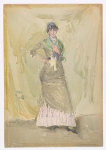 Megjegyzés zöld színben alkotó: James Abbott McNeill Whistler