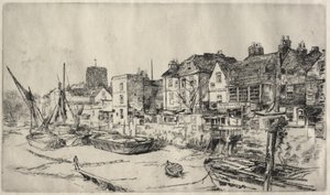 „Ádám és Éva” kocsma, régi Chelsea alkotó: James McNeill Whistler