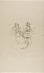 Délutáni tea alkotó: James Abbott McNeill Whistler