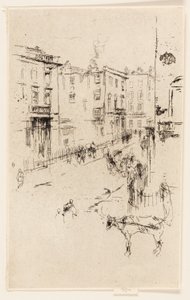 Alderney Street alkotó: James Abbott McNeill Whistler