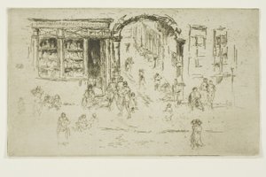 Archway, Brüsszel alkotó: James Abbott McNeill Whistler
