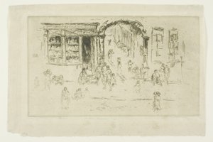 Archway, Brüsszel alkotó: James Abbott McNeill Whistler