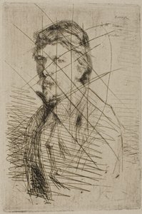 Auguste Delâtre, nyomdász alkotó: James McNeill Whistler