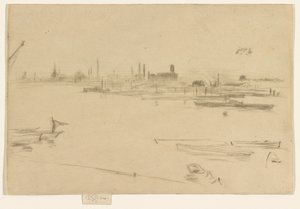 Battersea Morn alkotó: James Abbott McNeill Whistler