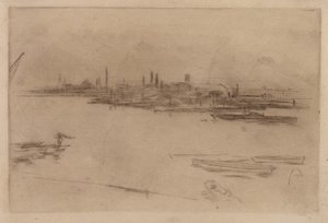 Battersea Morn alkotó: James Abbott McNeill Whistler