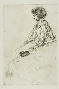 Bibi Lalouette alkotó: James Abbott McNeill Whistler