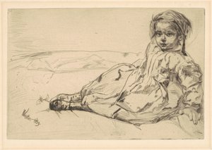 Bibi Valentin alkotó: James Abbott McNeill Whistler