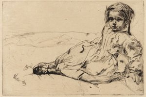 Bibi Valentin alkotó: James Abbott McNeill Whistler