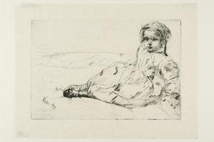 Bibi Valentin alkotó: James Abbott McNeill Whistler