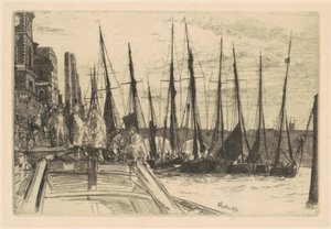 Billingsgate alkotó: James Abbott McNeill Whistler