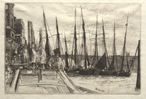 Billingsgate alkotó: James McNeill Whistler