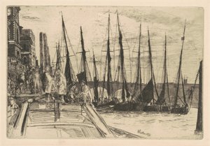 Billingsgate alkotó: James McNeill Whistler