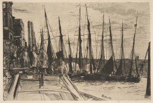 Billingsgate alkotó: James McNeill Whistler