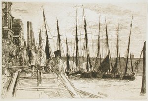 Billingsgate alkotó: James McNeill Whistler
