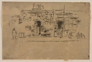 Madárketrecek, Chelsea alkotó: James Abbott McNeill Whistler