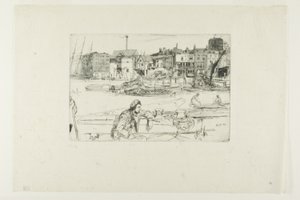 Fekete Oroszlán rakpart alkotó: James McNeill Whistler