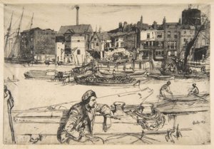 Fekete Oroszlán rakpart alkotó: James McNeill Whistler