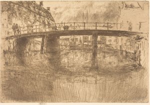 Híd, Amszterdam alkotó: James McNeill Whistler