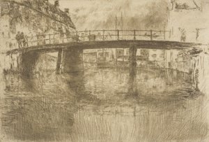 Híd, Amszterdam alkotó: James McNeill Whistler