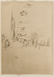 Zászlófüzér alkotó: James Abbott McNeill Whistler