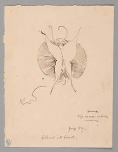 Pillangó (recto); Pillangó töredéke (verso) alkotó: James McNeill Whistler
