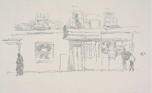 Chelsea üzletek alkotó: James Abbott McNeill Whistler