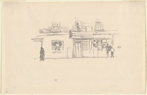 Chelsea üzletek alkotó: James Abbott McNeill Whistler