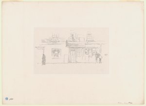 Chelsea üzletek alkotó: James Abbott McNeill Whistler