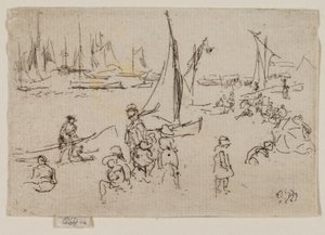 Gyerekek, Portsmouth alkotó: James Abbott McNeill Whistler