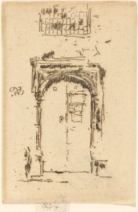 Templomkapu, Edgemere alkotó: James Abbott McNeill Whistler