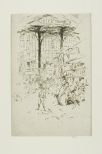 Ruhabörze, Houndsditch, 2. sz alkotó: James Abbott McNeill Whistler