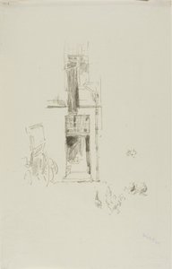Kakasok és tyúkok, Hôtel Colbert alkotó: James McNeill Whistler