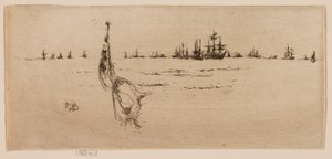A zászló mártása alkotó: James Abbott McNeill Whistler