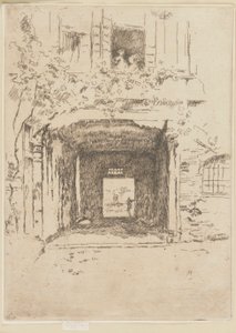 Ajtó és a szőlő alkotó: James Abbott McNeill Whistler