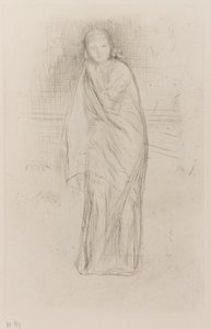 Drapizált modell alkotó: James Abbott McNeill Whistler