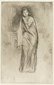 Drapizált modell alkotó: James Abbott McNeill Whistler