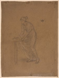 Drapált modell alkotó: James McNeill Whistler