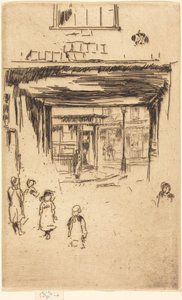 Drury Lane alkotó: James McNeill Whistler