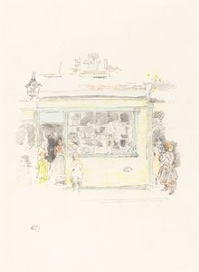 Drury Lane Rags alkotó: James Abbott McNeill Whistler