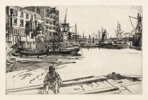 Sas rakpart alkotó: James McNeill Whistler