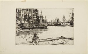 Sas-rakpart alkotó: James McNeill Whistler