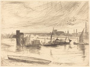 Kora reggel, Battersea alkotó: James Abbott McNeill Whistler