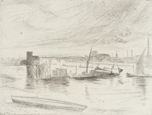 Kora reggel, Battersea alkotó: James McNeill Whistler
