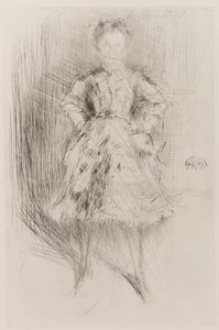 Elinor Leyland alkotó: James Abbott McNeill Whistler