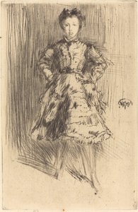 Elinor Leyland alkotó: James Abbott McNeill Whistler