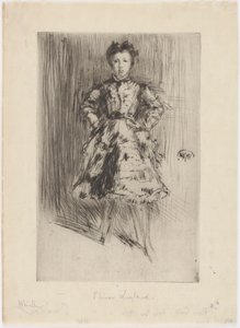Elinor Leyland alkotó: James Abbott McNeill Whistler
